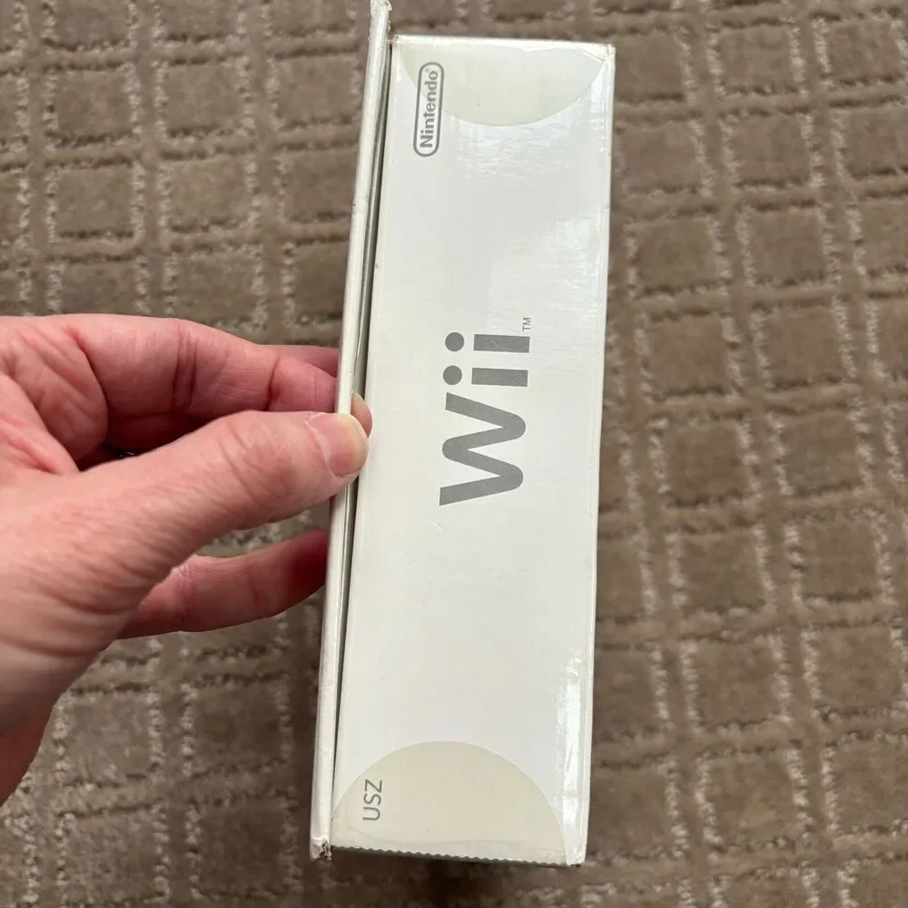 Official Nintendo Wii Wheel Mario Kart Controller Holder Race Wheel NIB Sealed